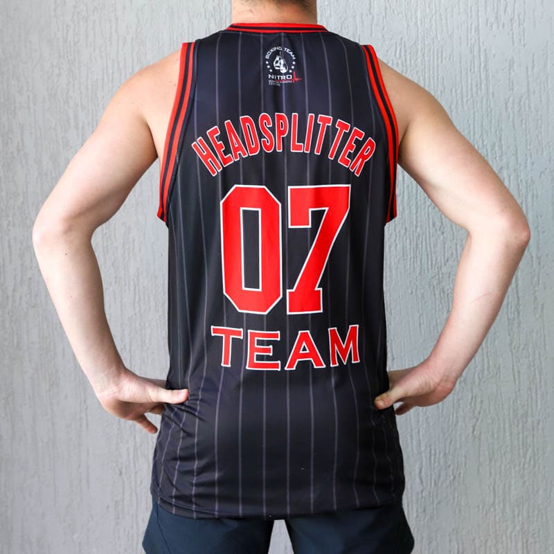 Nitro Headsplitter Basketball Singlet - Image 2